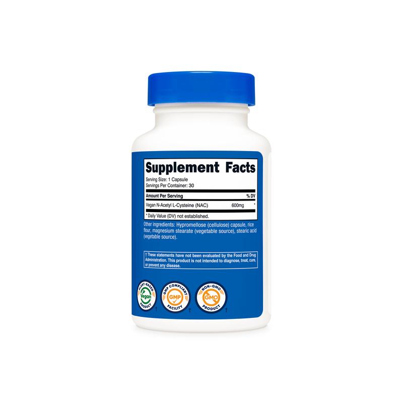 N-Acetyl L-Cysteine (NAC) Capsules